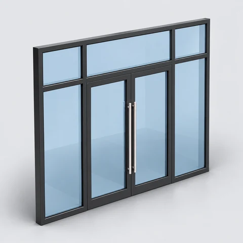 DOOR_COMMERCIAL_ENTRANCE_3600x150x3000mm