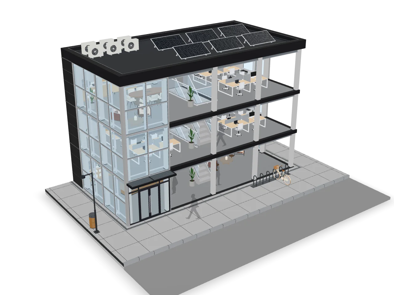 RhinoBlocks 3D Parametric Building